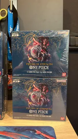 ONE PIECE GCC - Pillars of strength Booster Box OP-03 ENGLISH sealed 4X - Image 3