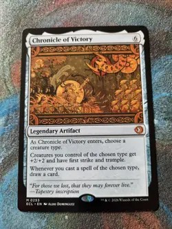 Magic the Gathering MTG - 1 x Chronicle of Victory - Lorwyn Eclipsed - NM - Image 1