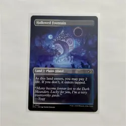 Hallowed Fountain Lorwyn Eclipsed Shock Land MTG Non-Foil Near Mint - Image 1