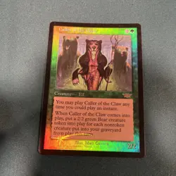 MTG Caller of the Claw Legions FOIL heavy play - Image 1