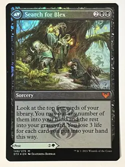 Blex, Vexing Pest Strixhaven: School of Mages Foil MTG NM - Image 2