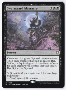 Swarmyard Massacre R Commander: Bloomburrow 20 NM - Image 1