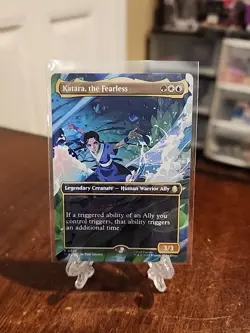Katara, the Fearless (Borderless) R Avatar: The Last Airbender 305 NM MTG - Image 1