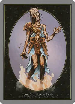 MTG Magic the Gathering Token - Zombie (3/94) Unglued MP - Image 1