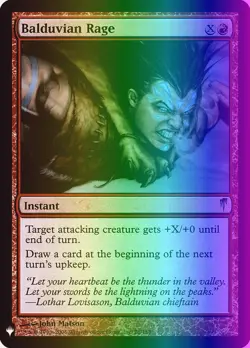 MTG Balduvian Rage (CSP-76/124) Mystery Booster Retail Edition Foils LP FOIL - Image 1