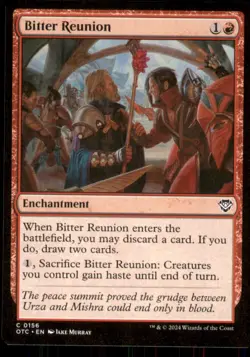 Bitter Reunion Commander: Outlaws of Thunder Junction #156 Common - Image 1