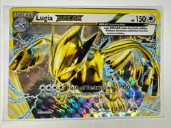 Lugia BREAK 79/124 Rare BREAK Holo XY - Fates Collide Pokemon TCG NM - Image 1
