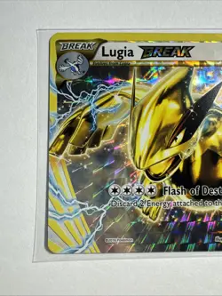 Lugia BREAK 79/124 Rare BREAK Holo XY - Fates Collide Pokemon TCG NM - Image 2