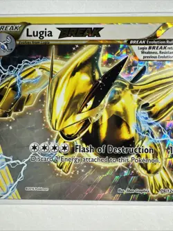 Lugia BREAK 79/124 Rare BREAK Holo XY - Fates Collide Pokemon TCG NM - Image 3