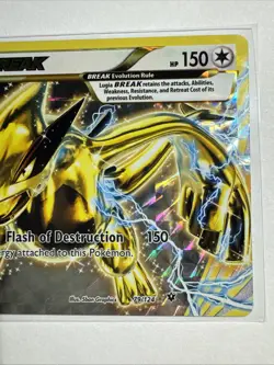 Lugia BREAK 79/124 Rare BREAK Holo XY - Fates Collide Pokemon TCG NM - Image 4