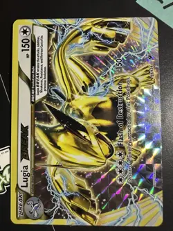 Lugia BREAK 79/124, Holo, XY Fates Collide, Pokemon TCG, Ultra Rare, 2016, NM - Image 2
