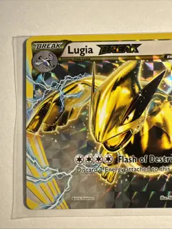 Lugia BREAK 79/124 Rare BREAK Holo XY - Fates Collide Pokemon TCG NM - Image 2