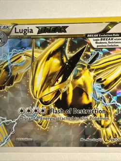Lugia BREAK 79/124 Rare BREAK Holo XY - Fates Collide Pokemon TCG NM - Image 3