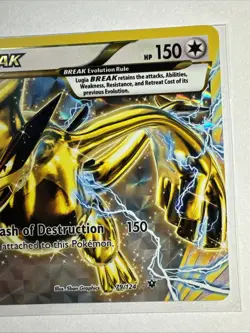 Lugia BREAK 79/124 Rare BREAK Holo XY - Fates Collide Pokemon TCG NM - Image 4