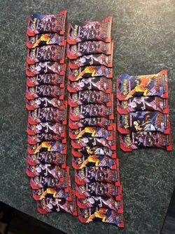 Pokemon TCG Sleeved Booster Pack Destined Rivals, Sealed Lot of 36 - Image 1