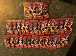 Pokemon TCG Sleeved Booster Pack Destined Rivals, Sealed Lot of 36 - Image 2