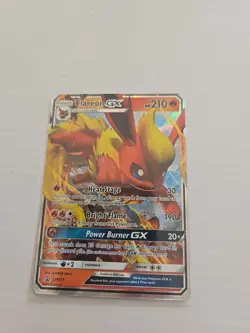 Flareon GX SM171 Pokemon TCG Sun & Moon Black Star Promo (BEND, NO CREASE) DMG - Image 1