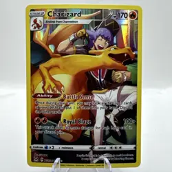 Pokemon Charizard TG03/TG30 Lost Origin Trainer Gallery Holo Ultra Rare 2022 - Image 4
