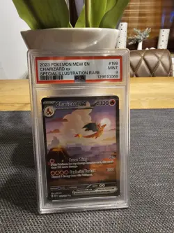 Pokemon Charizard ex 199 PSA 9 Mint 151 SIR 2023 Englisch Glurak ex - Image 1
