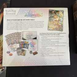 Pokemon Center Prismatic Evolutions ETB Elite Trainer Box Sealed - Image 2