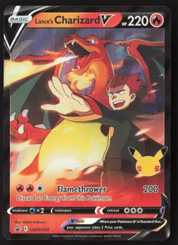 Lance's Charizard V SWSH133 Pokemon Sword and Shield Promo - Image 1