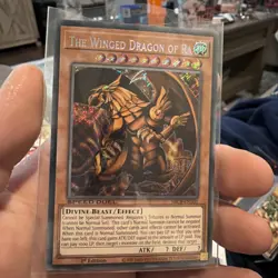 | Yugioh The Winged Dragon of Ra SBCB-EN203 1st Edition Secret Rare LP 🔥 | - Image 2
