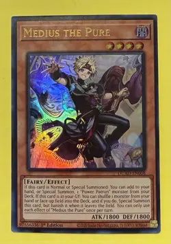 YuGiOh ~ Medius the Pure DUAD-EN008 ~ Duelist's Advance ~ 1st Edition Ultra Rare - Image 1