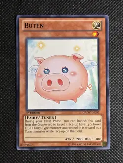 YuGiOh! - Buten GAOV-EN095 Common 1st Edition Near Mint Galactic Overlord - Image 1