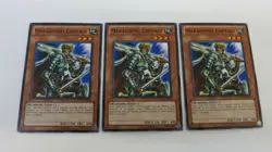 3x UNLIMITED MARAUDING CAPTAIN DEM1-EN008 MONSTER PLAYSET COMMON YUGIOH UNPLAYED - Image 1