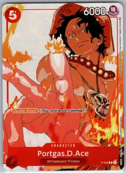 Portgas.D.Ace (Gift Collection 2023) PR One Piece Promotion Cards P-028 NM - Image 1