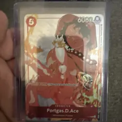 Portgas.D.Ace (Gift Collection 2023) P-028 One Piece Promotion Cards Foil NM - Image 2