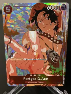 Portgas.D.Ace (Gift Collection 2023) PR One Piece Promotion Cards P-028 NM - Image 1
