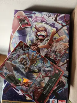 ONE PIECE STARTER DECK EX GEAR 5 ST-21 SEALED DECK ONLY - NO BONUS PACK - Image 1
