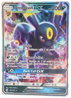 Pokemon - Umbreon GX #80/149 - SM Base Set Ultra Rare - Image 1