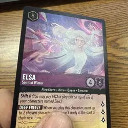 Disney Lorcana TCG - Elsa Spirit of Winter - 42/204 - Legendary Cold Foil - Image 2