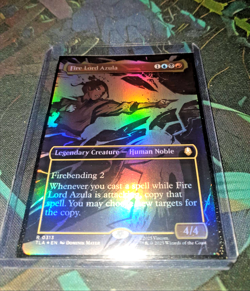 Fire Lord Azula (0313) (Borderless) Avatar: The Last Airbender Foil - Image 1