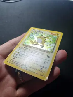 Pokemon - Base Set Unlimited 1999 WOTC - Raichu 14/102 Holo Rare - HP - Image 3