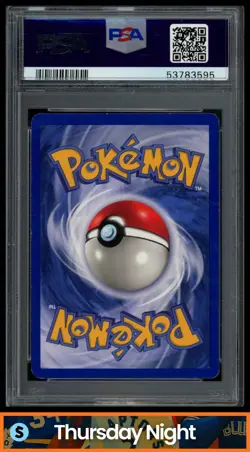 1999 POKEMON UNLIMITED #14/102 RAICHU RARE HOLO PSA 6 - Image 2