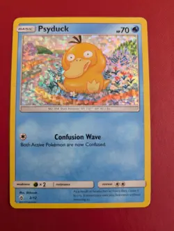 Pokemon Card Psyduck 2/12 Holo McDonald’s 2018 Promo Near Mint Condition - Image 1