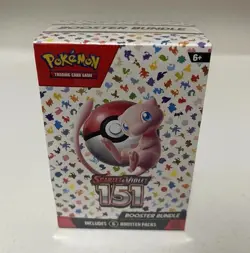 Pokemon TCG Scarlet Violet 151 Booster Bundle Sealed New 6 packs Trading Cards - Image 1
