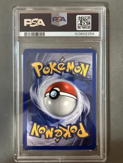 Swirl Blaine's Moltres Holo Gym Heroes Unlimited PSA 8 NM-MT Pokemon Card #1 - Image 2