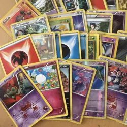 Pokemon Card Lot - 85 Cards - Includes Diancie EX, Reverse Holos, Train&energy - Image 4