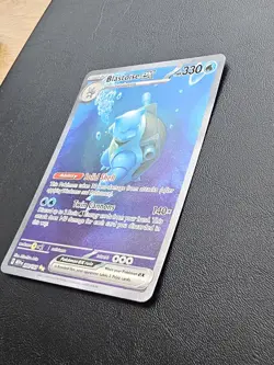 Pokemon Cards Blastoise ex 200/165 151 Special Illustration Rare NM 🔥 SIR - Image 3