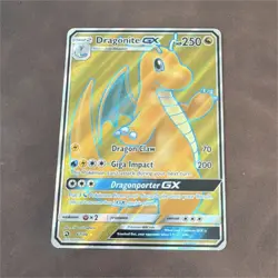 Pokemon TCG Dragonite GX 67/70 Full Art Holo Card 2018 Stage 2 250HP English - Image 1