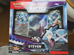 Pokemon Rival Battle Deck Steven with Beldum Promo Trading Card Game - Steven - Image 1