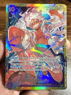 Monkey.D.Luffy OP05-119 SEC English Awakening of the New Era - One Piece Card Nm - Image 1