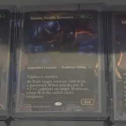 Magic The Gathering Spider-man Scene Box - FULL Card Set (6 Foils + 6 Art Cards) - Image 3