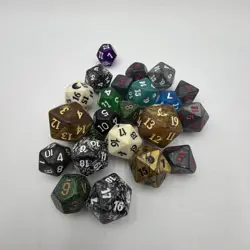 23 Magic The Gathering MTG 20 sided dice Plus More See Photos! - Image 1