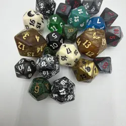 23 Magic The Gathering MTG 20 sided dice Plus More See Photos! - Image 3