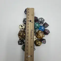 23 Magic The Gathering MTG 20 sided dice Plus More See Photos! - Image 4
